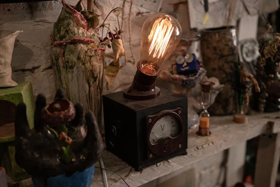 cozy restaurant interior with warm lighting and Mexican decor